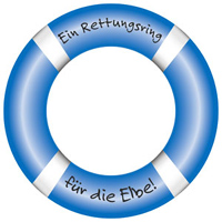 Ein Rettungsring für die Elbe, Logo Patenschaft